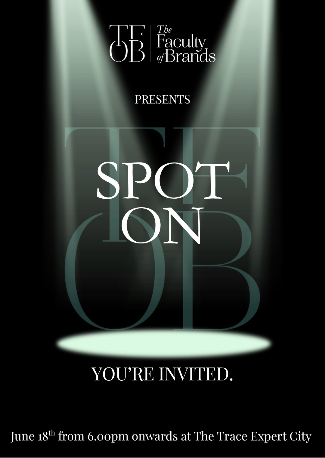 Spot On Poster